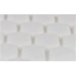 HEX-LOGIC POLISHING HAND APPLICATOR PAD WHITE 